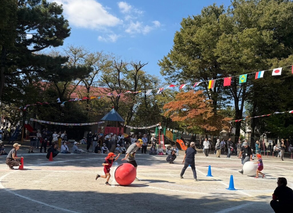 13.でかでかゴロゴロきょうそう(年長親子)(3)