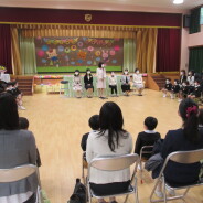 2021年度　年長進級入園式
