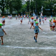 運動会の練習が始まりました