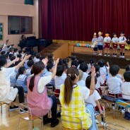 7月のお誕生日会(年少中)